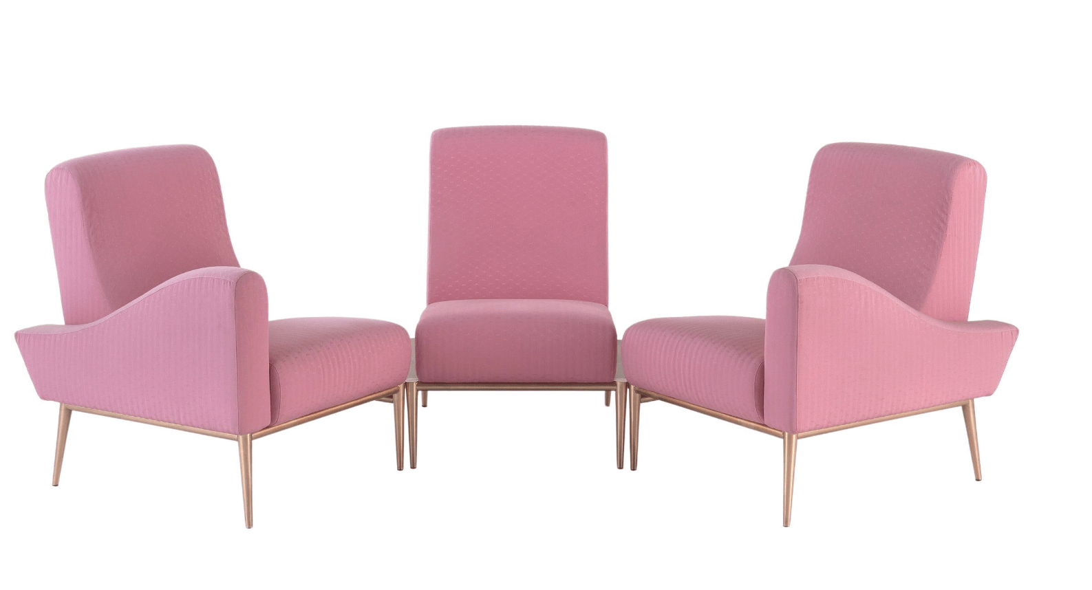 Curved modular Flabello sofa, design by Ugo La Pietra, 1986